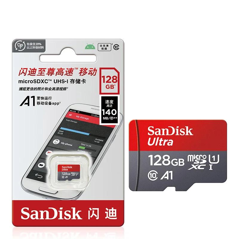 Sandisk ޸ ī, TF ũ SD ī, Ŭ 10 UHS-1 ÷ ī, Ʈ PC, 128GB, 64GB, 32GB